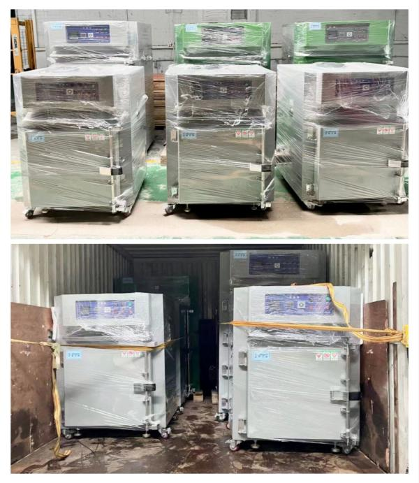6臺非標定制高溫老化試驗箱， ?送貨廣州萬寶家用電器公司。
